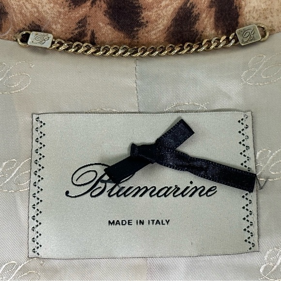 Blumarine Animal Print Coat - Elegance Meets Wild Style - Picture 8 of 8